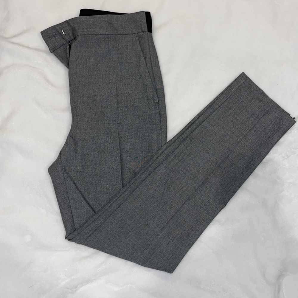 Grey jogger waist pants